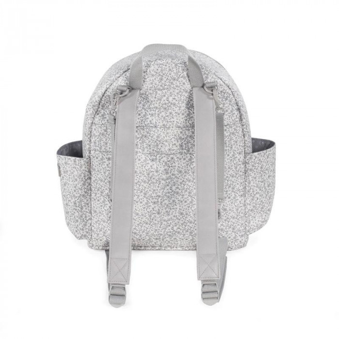 MOCHILA FLOWER MELLOW GRIS PASITO A...
