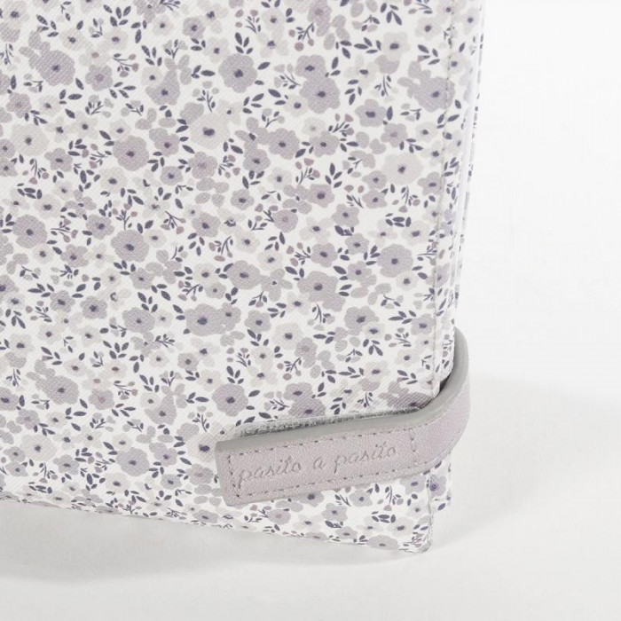 CAMBIADOR PIEL FLOWER MELLOW GRIS...