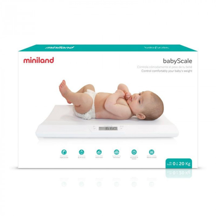 BASCULA PESABEBÉS BABYSCALE MINILAND