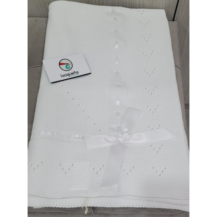 CHAL HILO ALGODON PASACINTAS BLANCO