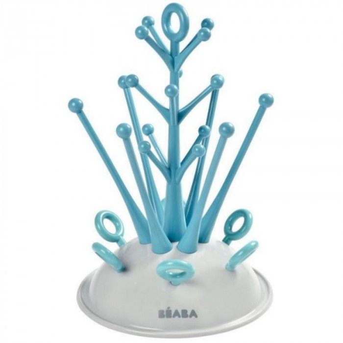 ESCURREBIBERONES GRIS AZUL BEABA