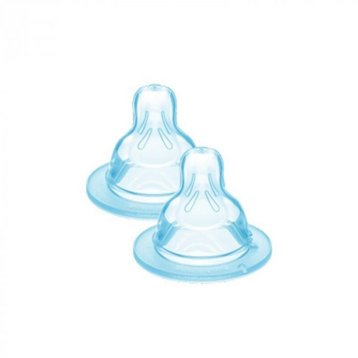 PACK 2 TETINAS FLUJO LENTO Nº1 MAM