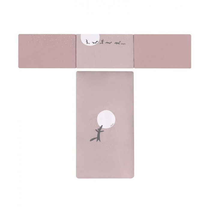 EDREDÓN + PROTECTOR MOOS ROSA PRAIA