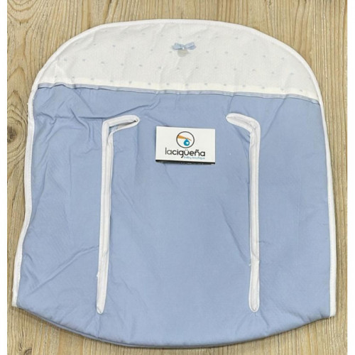 FUNDA SILLA RECTA DOTS 12...