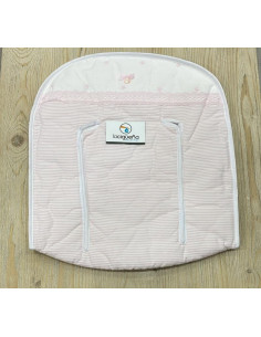 FUNDA SILLA RECTA NATALI ROSA