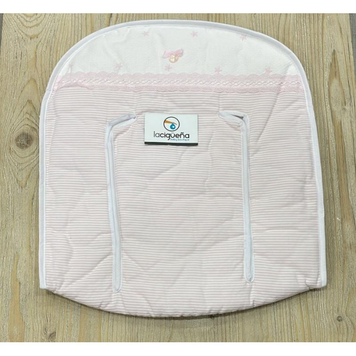 FUNDA SILLA RECTA NATALI ROSA