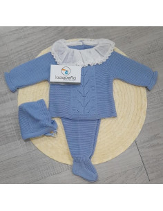 CONJUNTO 3 PIEZAS  LANA...