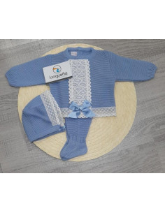 CONJ.3P LANA TACHON ENCAJE...