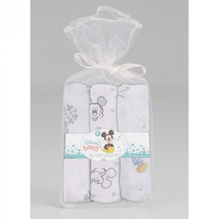 PACK 3 GASAS MICKEY CTE GRIS