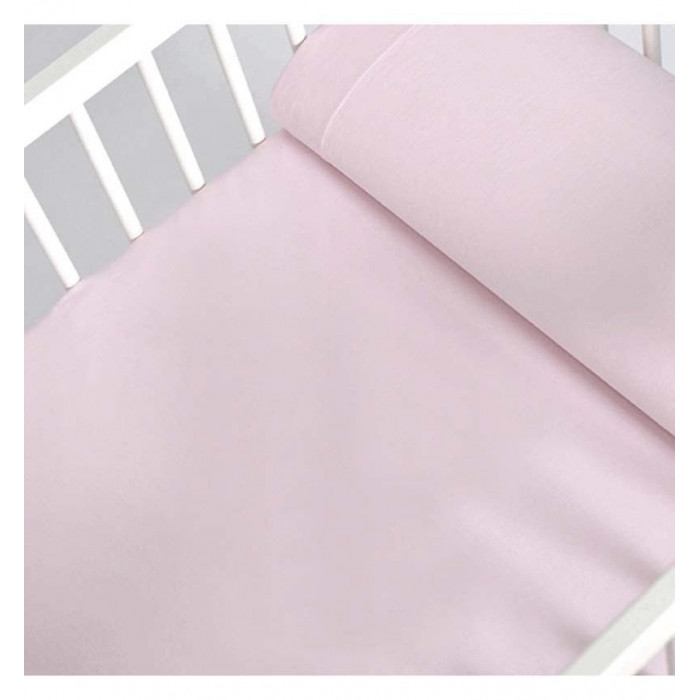 J.SAB CUNA ALGODON 100% LISO ROSA SON...