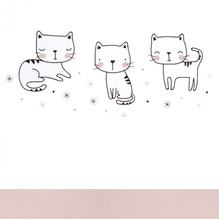 J.SAB MINICUNA ALGODON MIAU ROSA