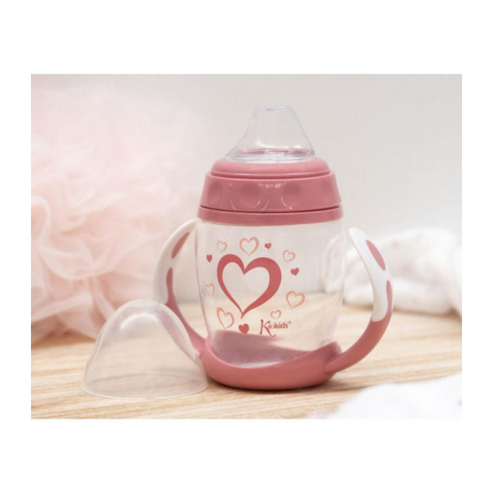 TAZA APRENDIZAJE 270 ML STEP1 ROSA