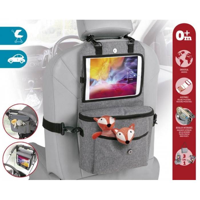 BOLSO ORGANIZADOR ASIENTO COCHE KIOKIDS