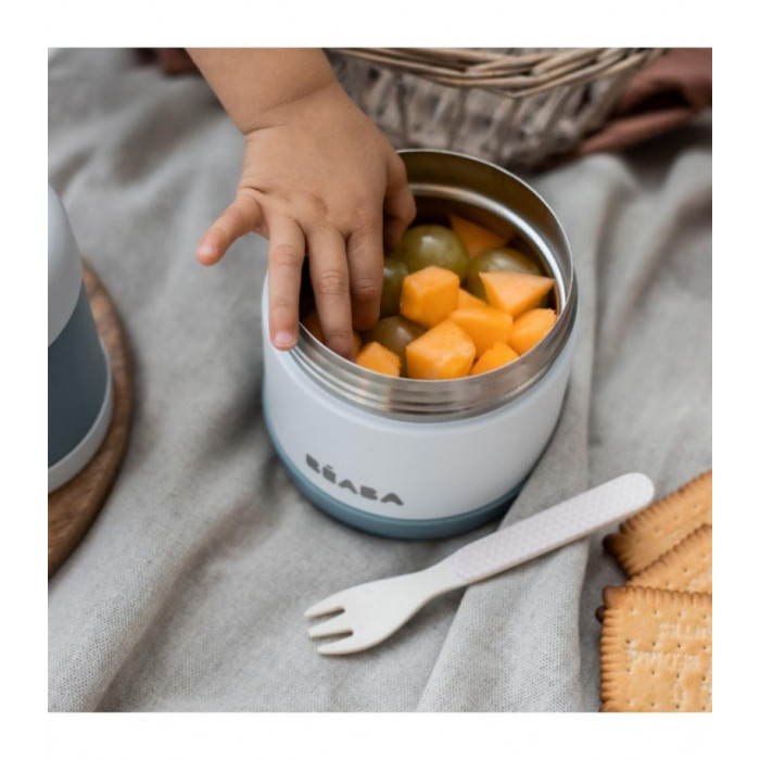 TERMO SOLIDOS 500ML AZUL BEABA