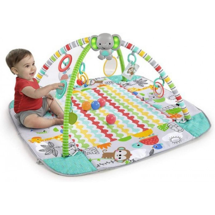 MANTA JUEGOS+ARCO Y BOLAS TROPICAL...