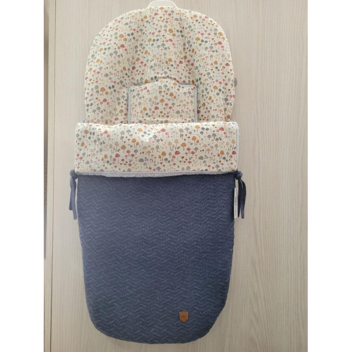 SACO SILLA SETAS TELA AZUL