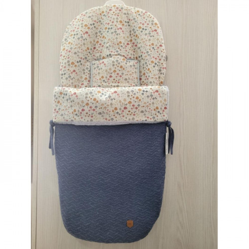 SACO SILLA SETAS TELA AZUL