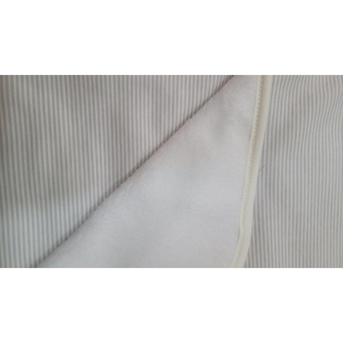 ARRULLO POLAR RAYAS GRIS BABIDU