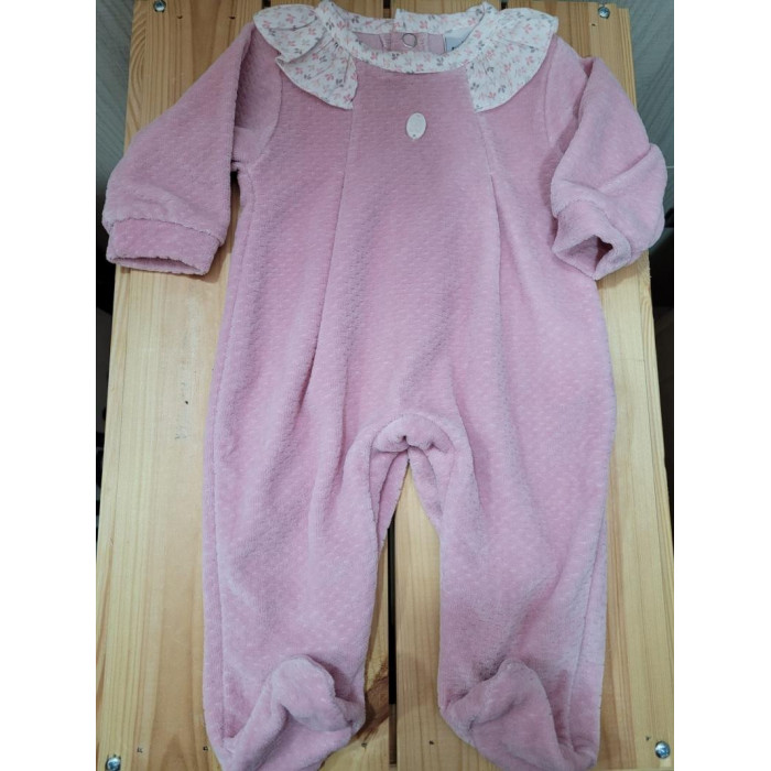 PELELE TUNDOSADO ROSA EMP CUELLO VOLANTE