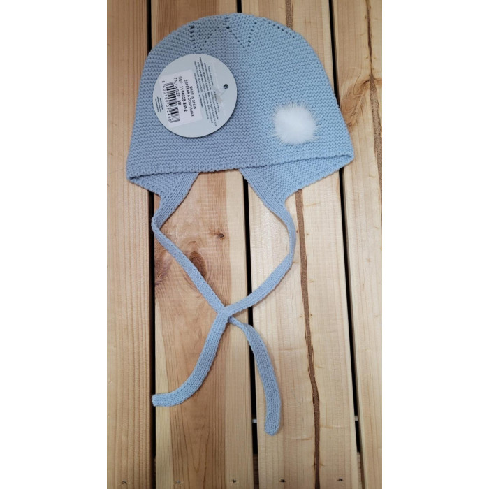 GORRITO LANA CTE EMP POMPOM BLANCO...