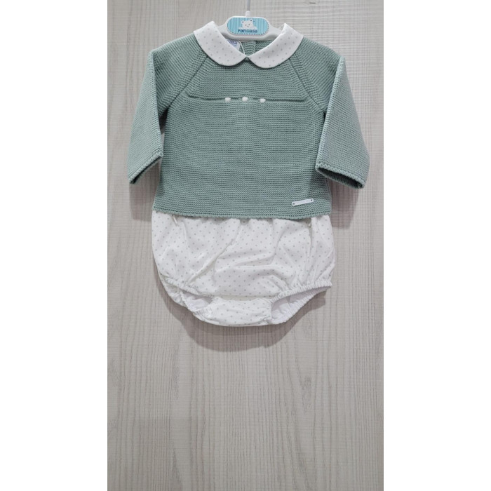 JERSEY LANA VERDE+BRAGA ESTRELLAS BLA...