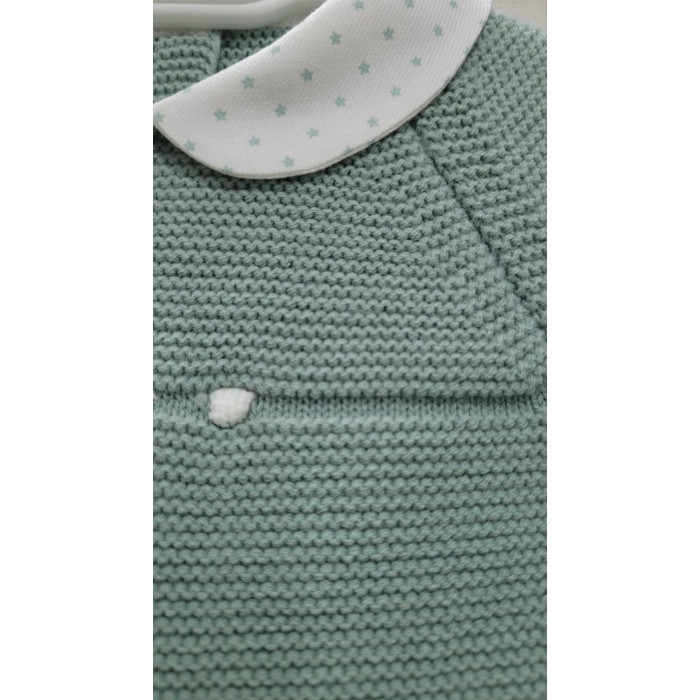 JERSEY LANA VERDE+BRAGA ESTRELLAS BLA...