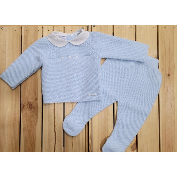 CONJ.2P LANA M/L CTE CUELLO ESTRELLAS