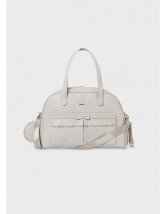 BOLSO SILLA PIEL FLECOS...