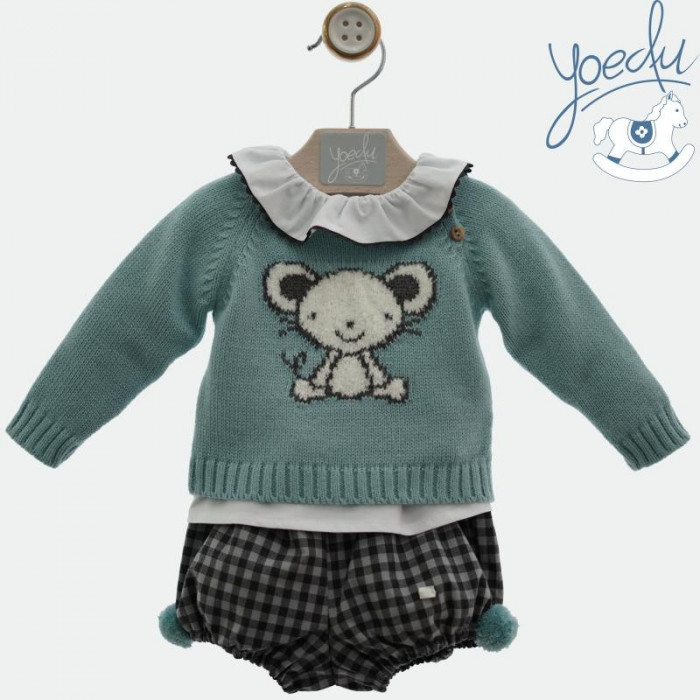 JERSEY LANA M/L+CAMISA+BRAGA RATONCITO