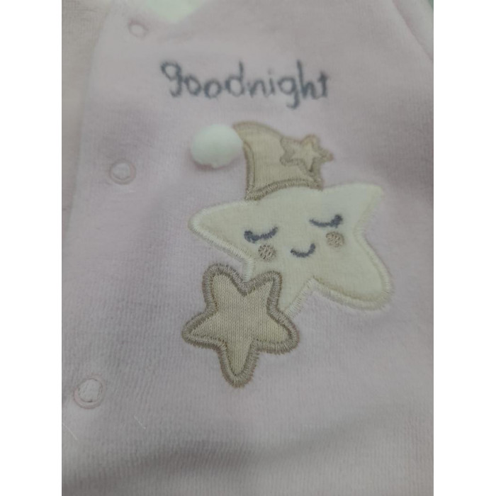 PELELE TUNDOSADO CRUZADO ESTRELLA ROSA