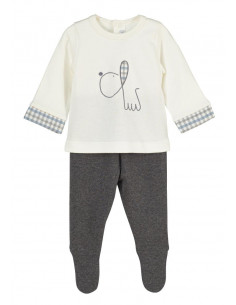 CONJ.2P M/L TUNDIDO CUADROS...