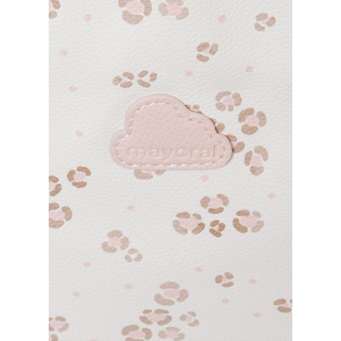 BOLSO SILLA PIEL ESTAMPADO ROSA MAYORAL