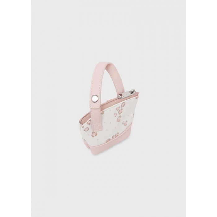 BOLSO SILLA PIEL ESTAMPADO ROSA MAYORAL