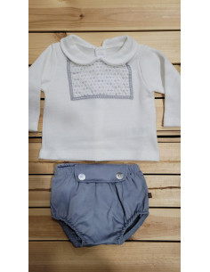 JERSEY PUNTO BEIG+RANITA...