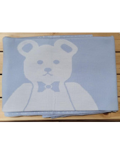 MANTA LANA REVERSIBLE OSITO...