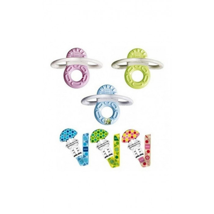 MORDEDOR CON CADENA FORMA CHUPE VERDE