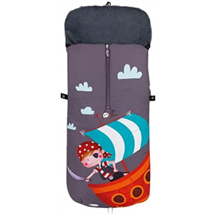 SACO SILLA POLAR ALABORDAJE GRIS