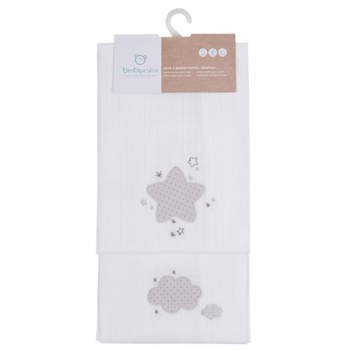 PACK 2 GASAS BLA NUBE ESTRELLA GRIS