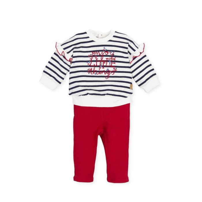 CHANDAL 2P INTERLOCK VOLANTE RAYAS...