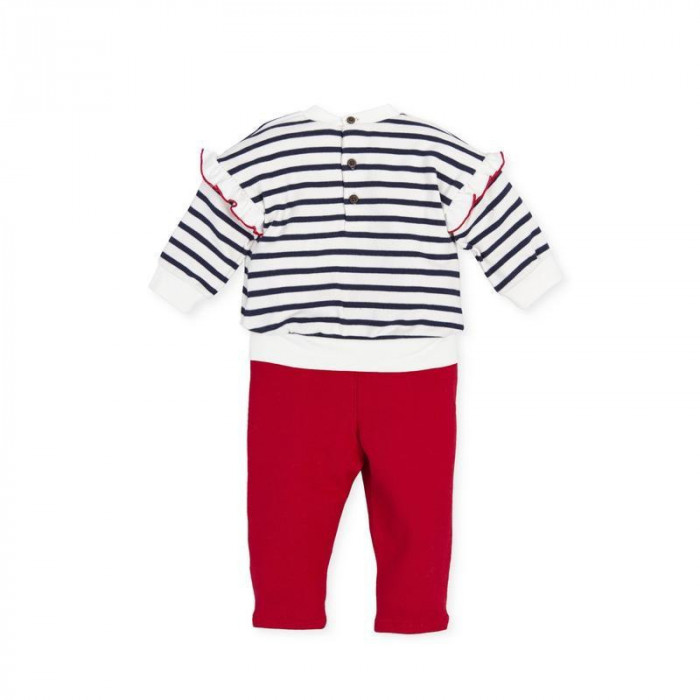 CHANDAL 2P INTERLOCK VOLANTE RAYAS...