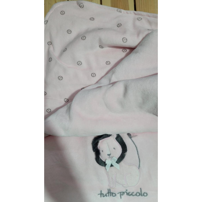 MANTA TUNDOSADO ROSA LEON GRIS