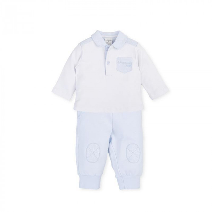 CHANDAL 2P INTERLOCK SIN PIE CTE BLA