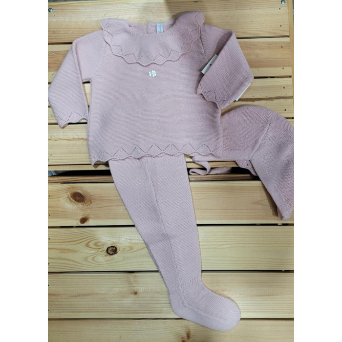 CONJ.3P LANA ROSA EMP CUELLO ONDAS...