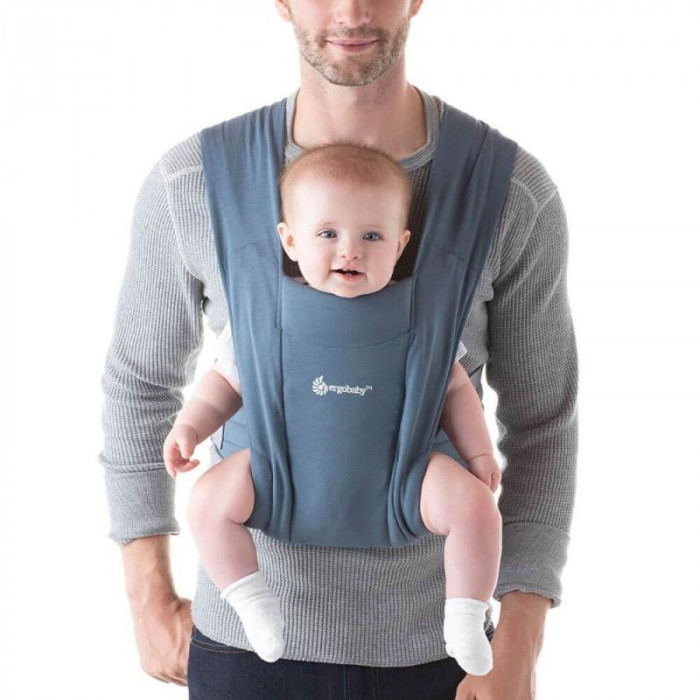 CANGURO EMBRACE AZUL OXFORD ERGOBABY