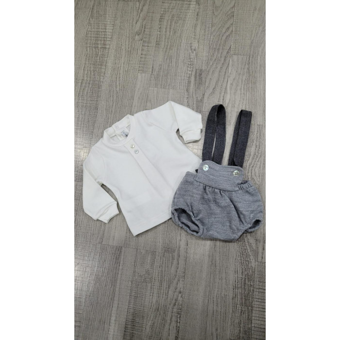 RANITA PUNTO CON TIRANTES GRIS +...