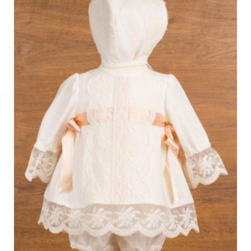 VESTIDO MEDIA MANGA+GORRO Y...