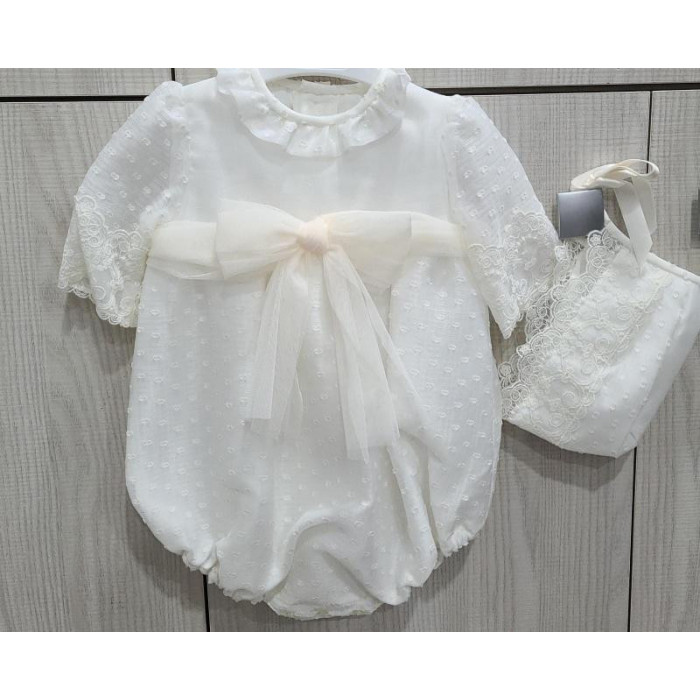 PELELE MEDIA MANGA+ GORRO PLUMETI BEIG