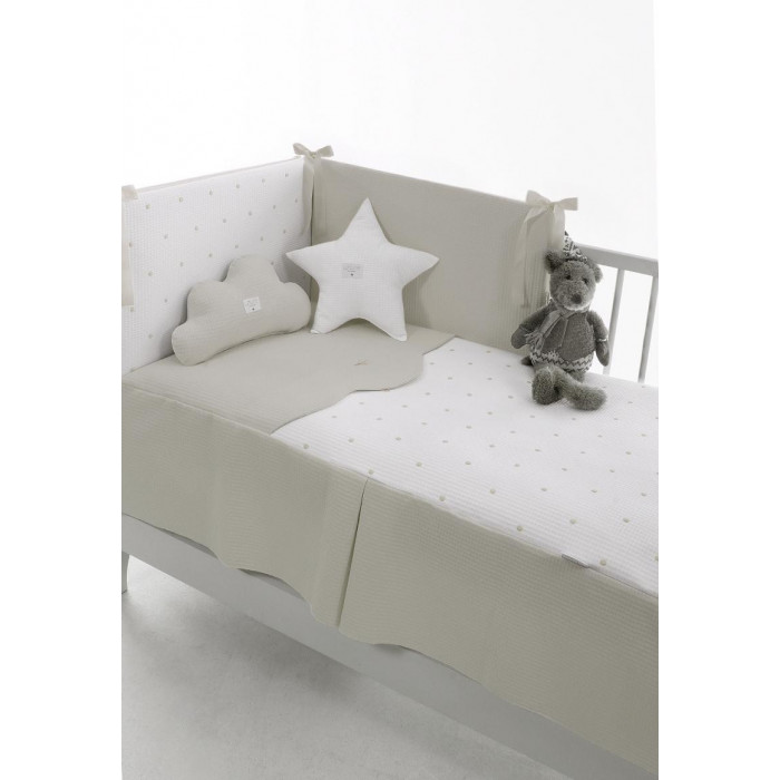 EDREDÓN + PROTECTOR BOPI CAMEL BLANCO...