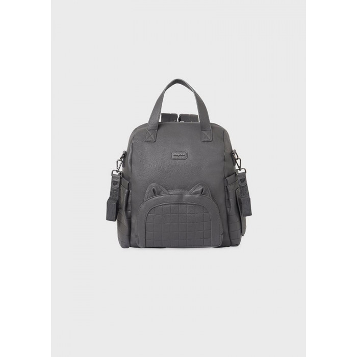 MOCHILA PIEL GATITO NEGRO MAYORAL