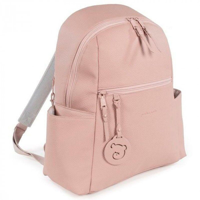 MOCHILA PIEL YUMMI ROSA PASITO A PASITO